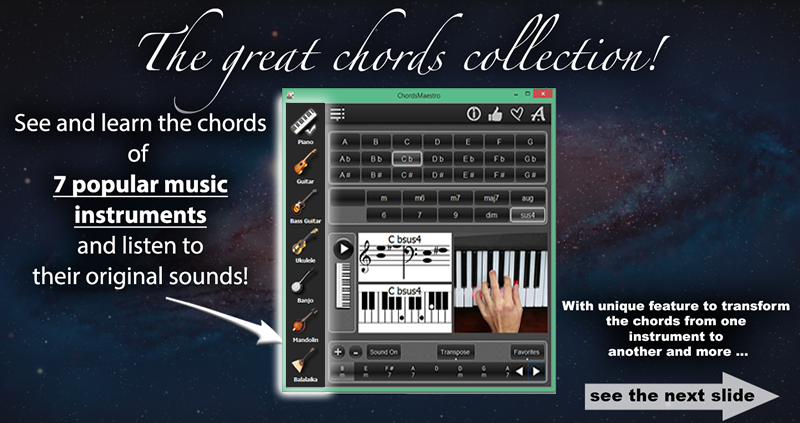 ChordsMaestro software