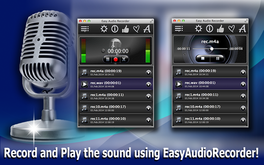 EasyAudioRecorder Screenshot