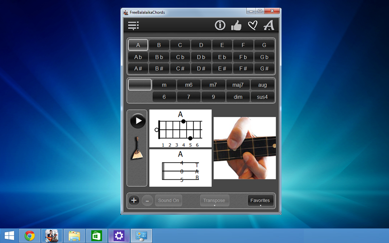 FreeBalalaikaChords 1.3 full