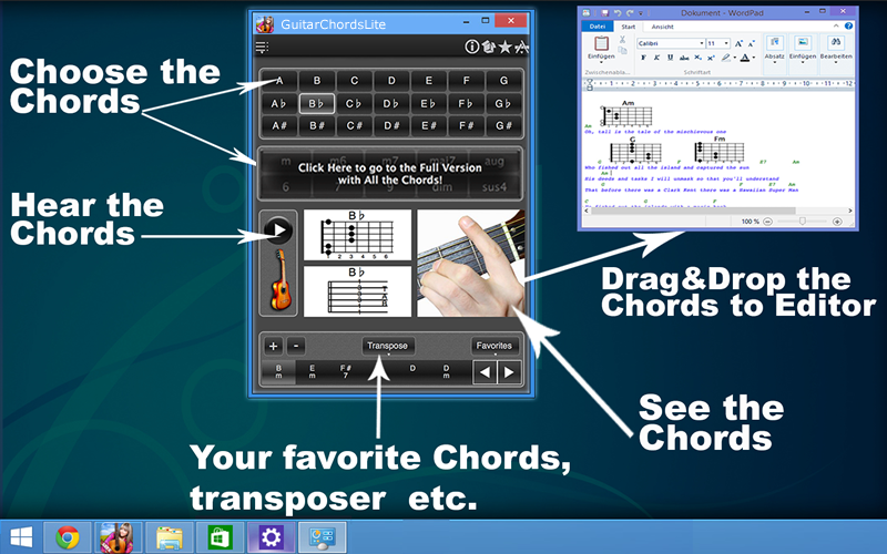 GuitarChordsLite software