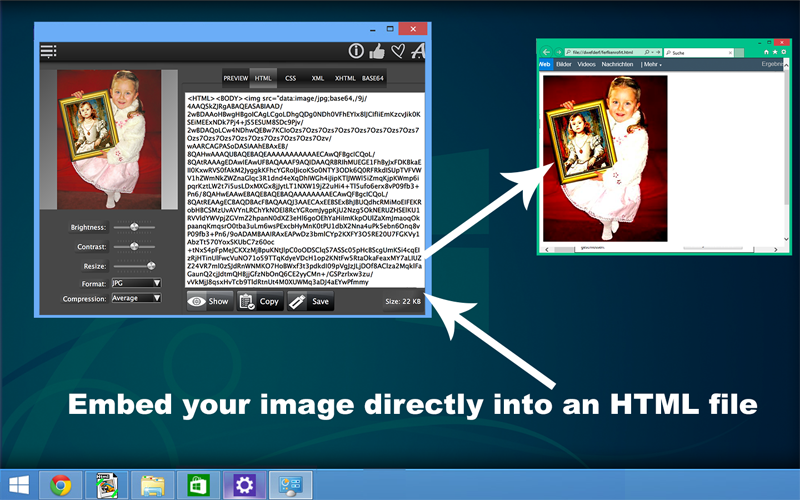 Image2Html software
