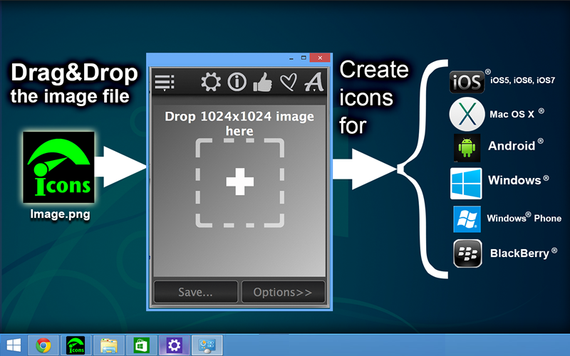 QuickIconsDemo software
